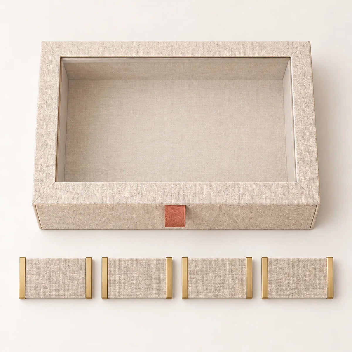 Memory Box with Photo Window — package contents