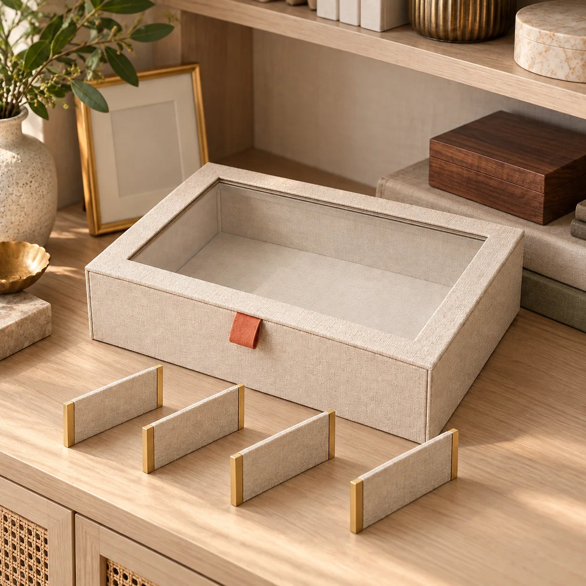 Memory Box with Photo Window — in use