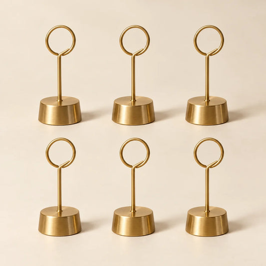 Brass Wire Picture Holder Set — product view