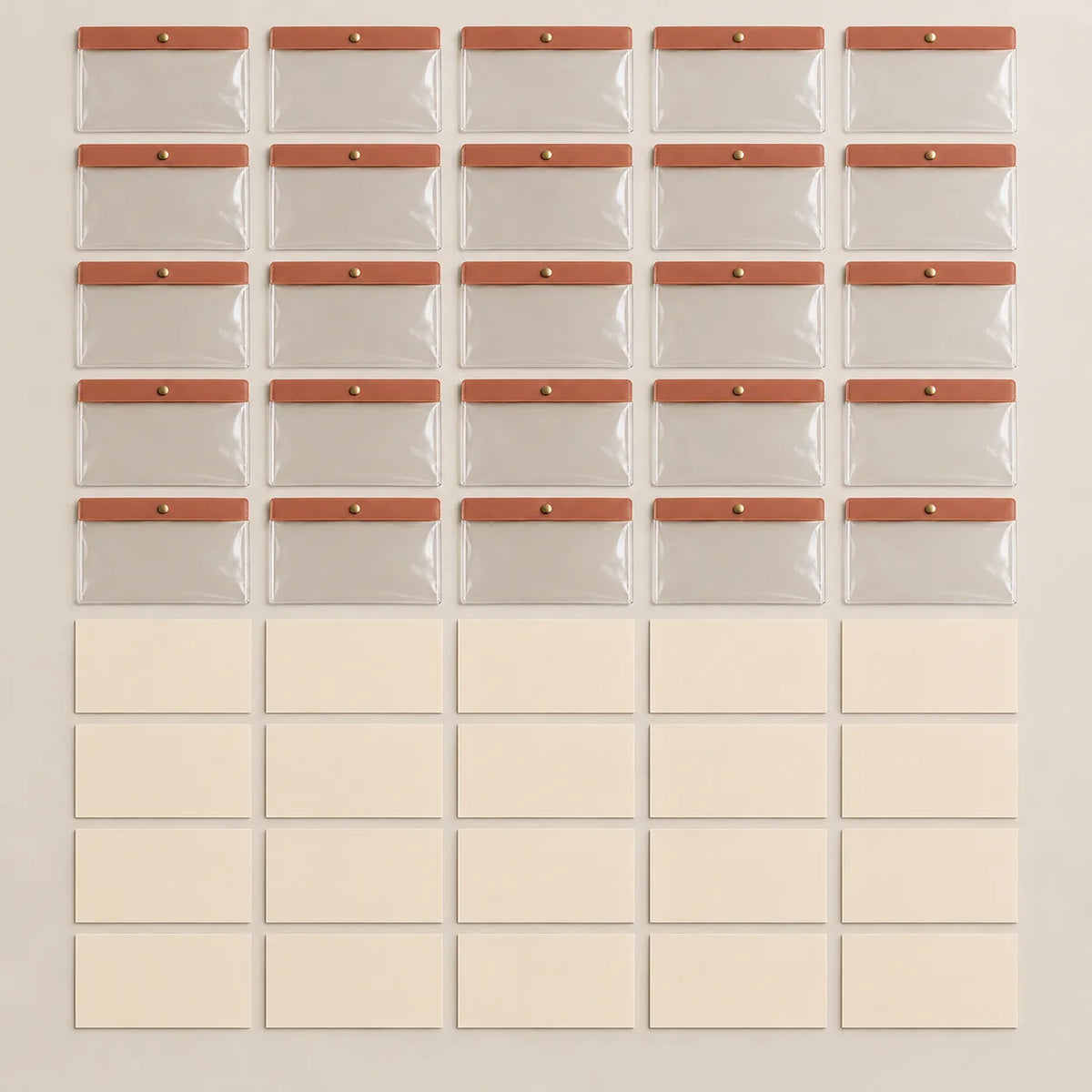 Clear Print Sleeve Set — package contents