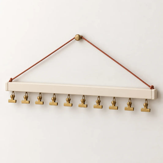 Clip Rail Photo Display — product view