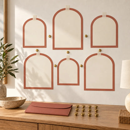 Gallery Wall Spacing Template Kit — function