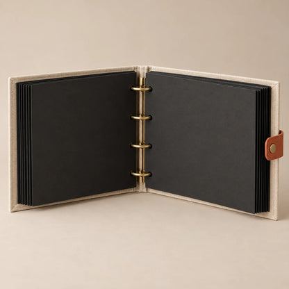 Linen Photo Album with Refillable Pages — product view