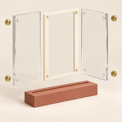 Magnetic Photo Display Frame — function