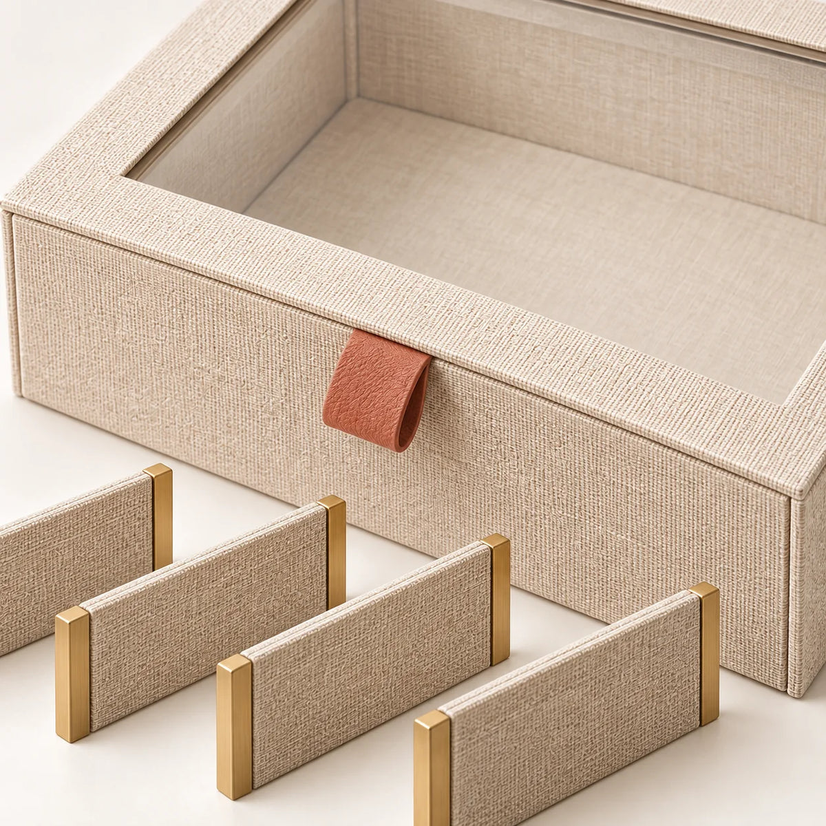 Memory Box with Photo Window — detail